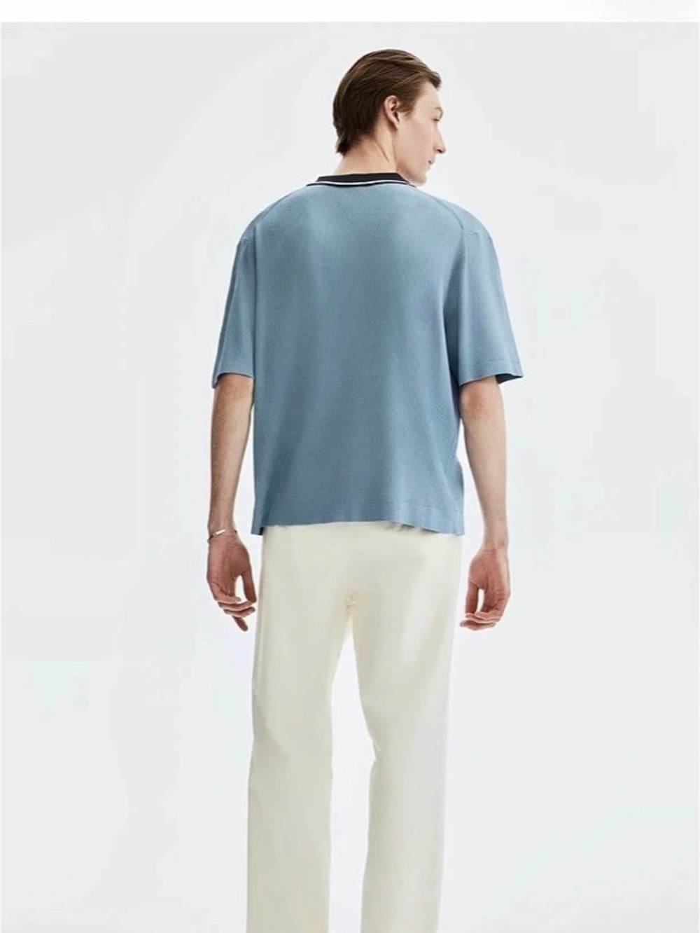 H&M Men’s Rib Knit Shirt - Picture 5 of 11